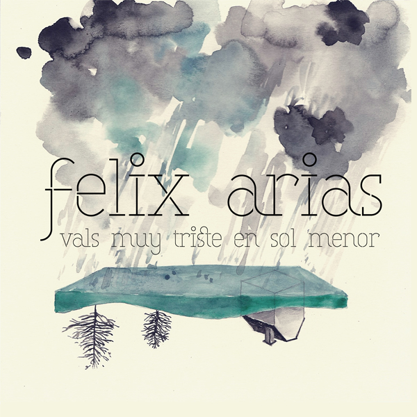 Diseño de carátula "Vals muy triste en sol menor" último trabajo de Félix Arias