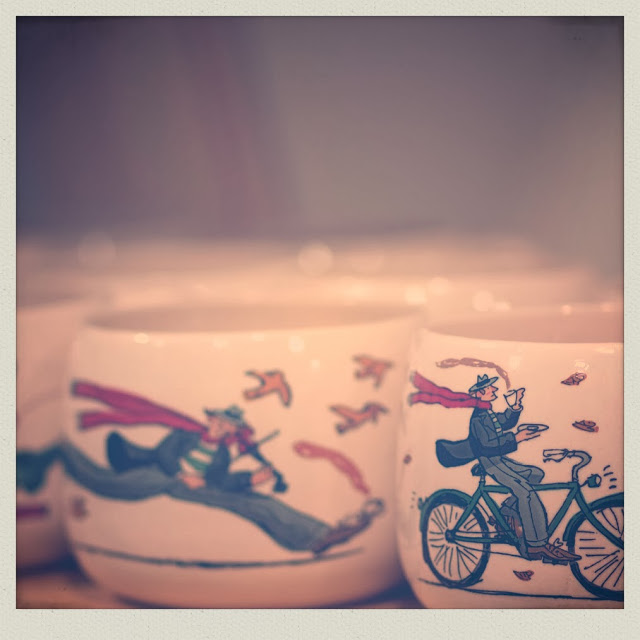 Los di Los dibujos de David Pintor cobran vida en piezas de cerámica