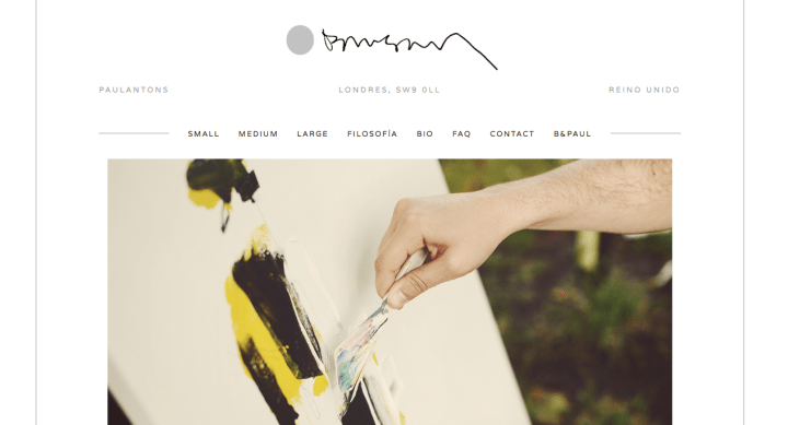 Nueva Web de Paul Antons http://www.paulantons.com/